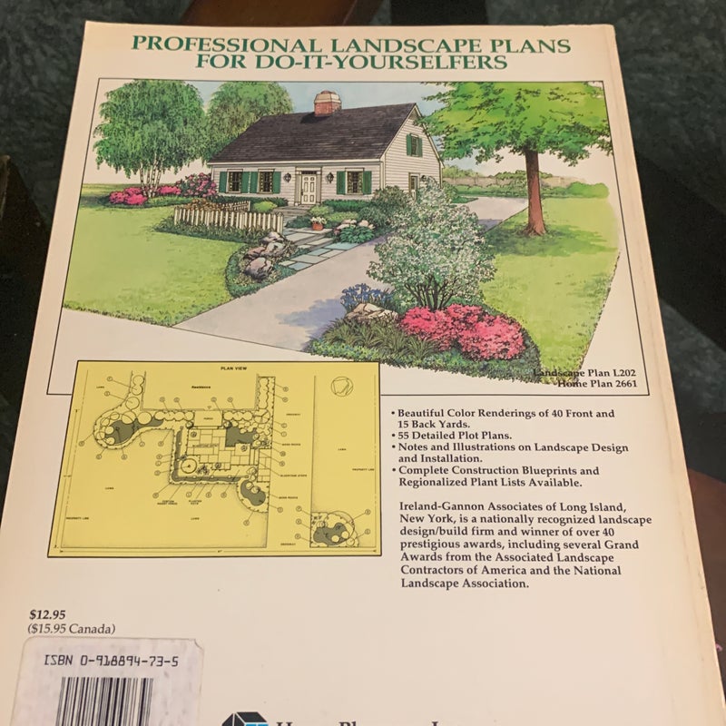 Home Landscaper : 55 Professional Landscapes You Can Do Hardcover