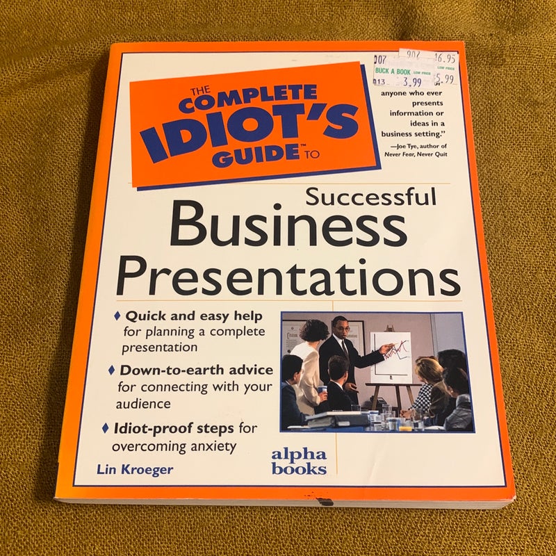 Complete Idiot's Guide to Successful Business Presentation