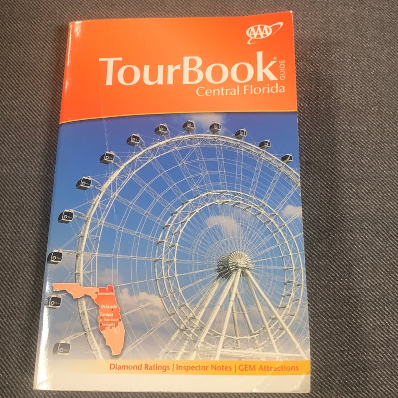 AAA Tour Book Guide Maps Reviews CENTRAL FLORIDA 466416