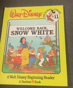 Walt Disney: Welcome Back Snow White #11 1986 Hardcover