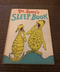  Dr. Seuss's Sleep Book 1962 Excellent  
