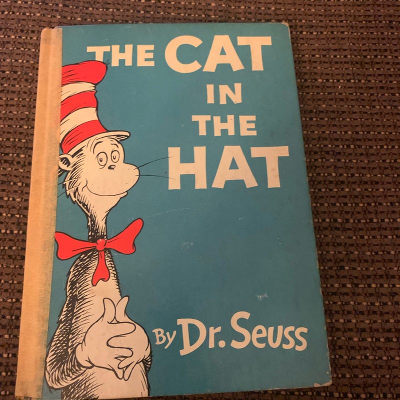 Vintage 1957 Dr Seuss Cat In The Hat Book Club 1st Edition Book