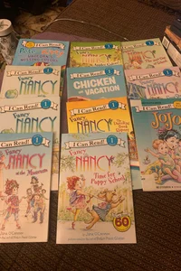 9 I can read books Fancy Nancy at the Muse