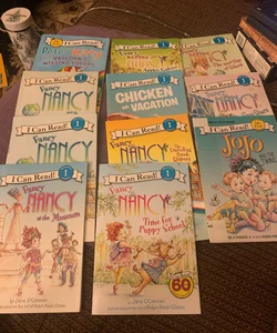 9 I can read books Fancy Nancy at the Muse