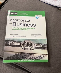 How to Form a Nonprofit Corporation (National Edition)