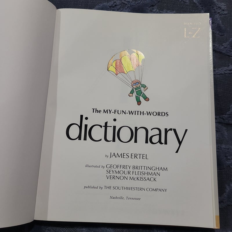 My Fun with Words Book / Dictionary
