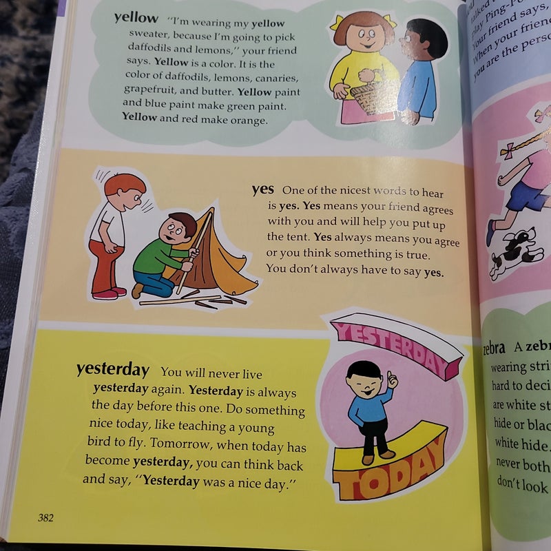 My Fun with Words Book / Dictionary