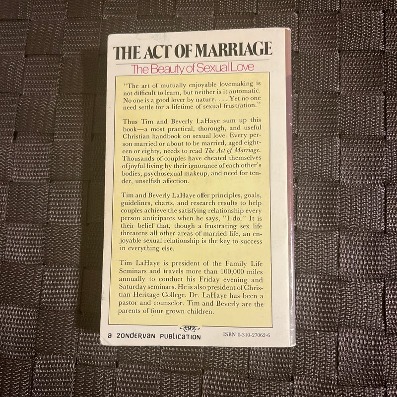 The Act of Marriage