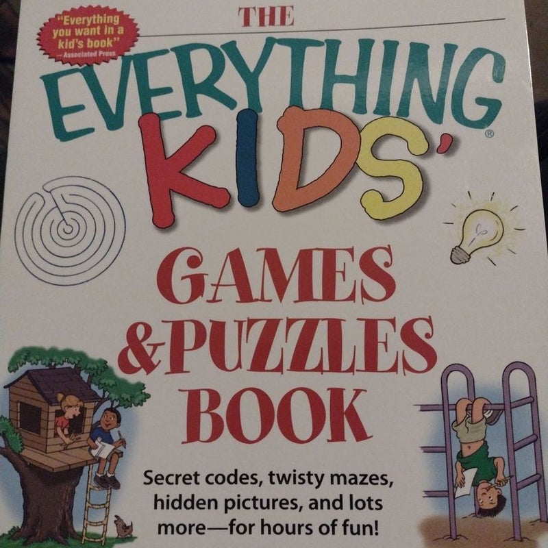 The Everything Kids' Games and Puzzles Book