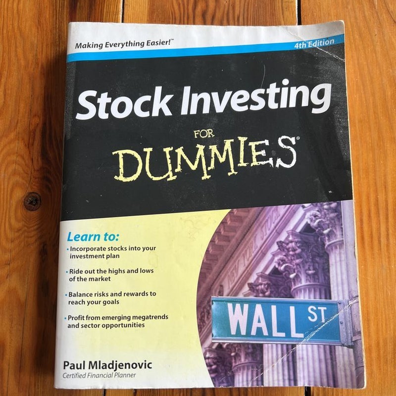 Stock Investing for Dummies®