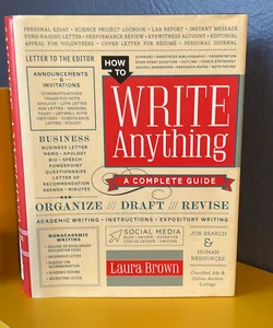 How to Write Anything