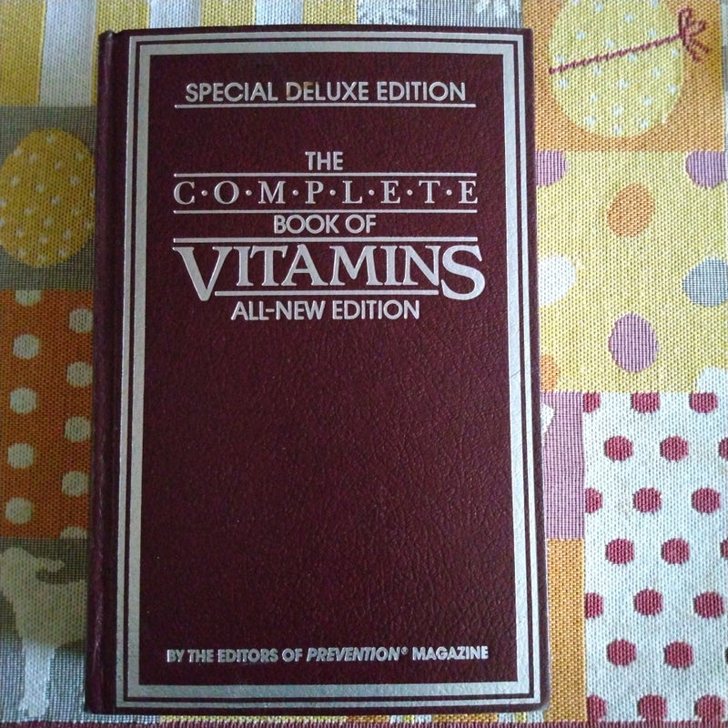 The Complete Book Of Vitamins 