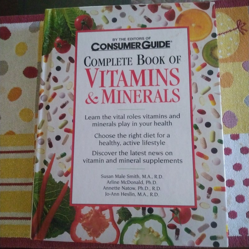 Complete Book of Vitamins & Minerals 