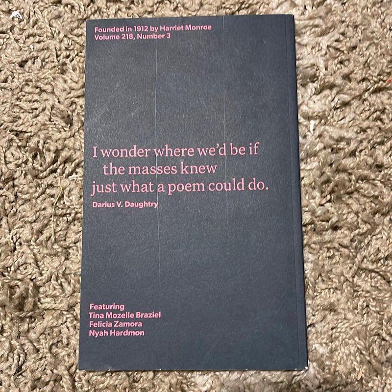 Poetry By foundation magazines