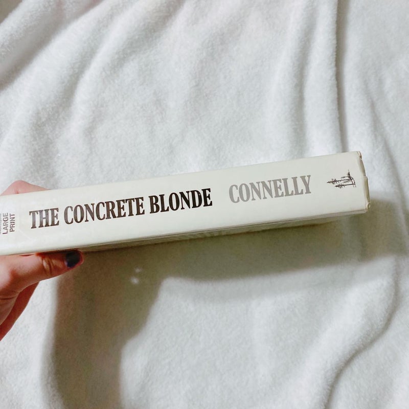 The Concrete Blonde - Large Print