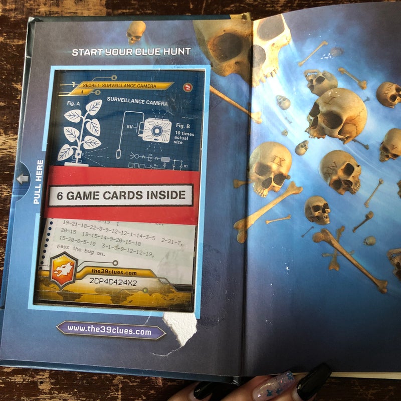 The Maze of Bones - game cards inside