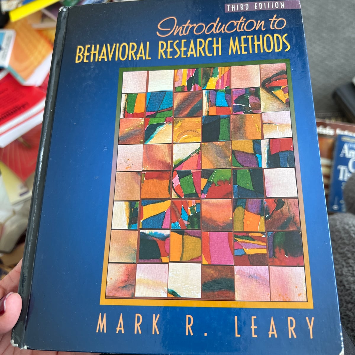 Introduction to Behavioral Research Methods by Mark R. Leary