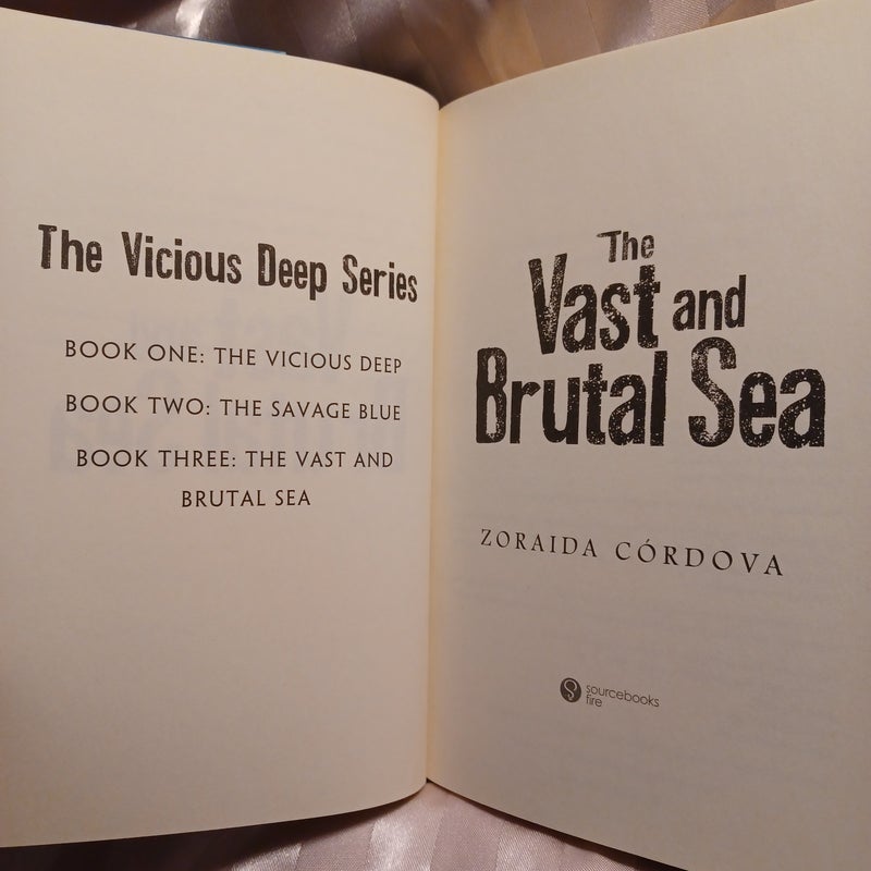 The Vast and Brutal Sea# book 3