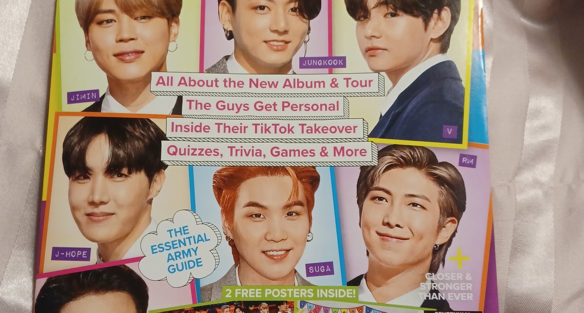 Used copy of 💖<b>BTS</b> magazine by Music spotlight for sale on Pangobooks. 