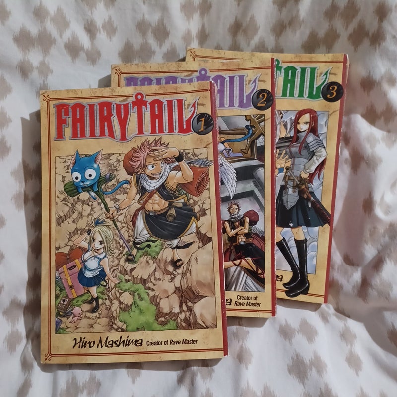 Fairy Tail 1,2,3