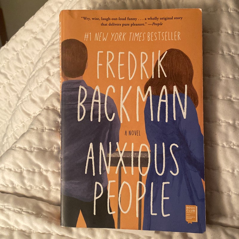 Anxious People - book club favorites readers guide 
