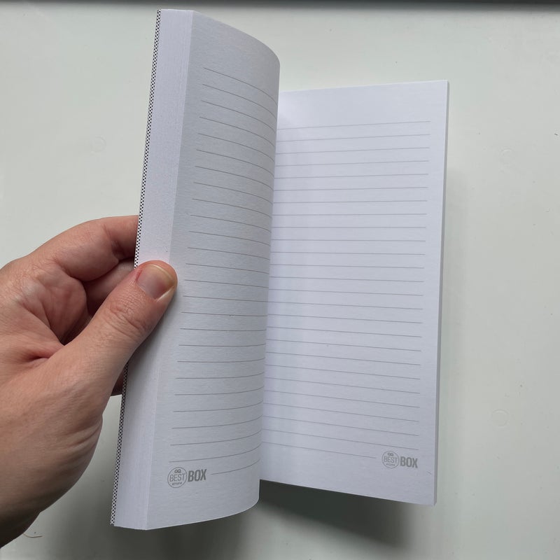 Blank GQ Denik Notebook
