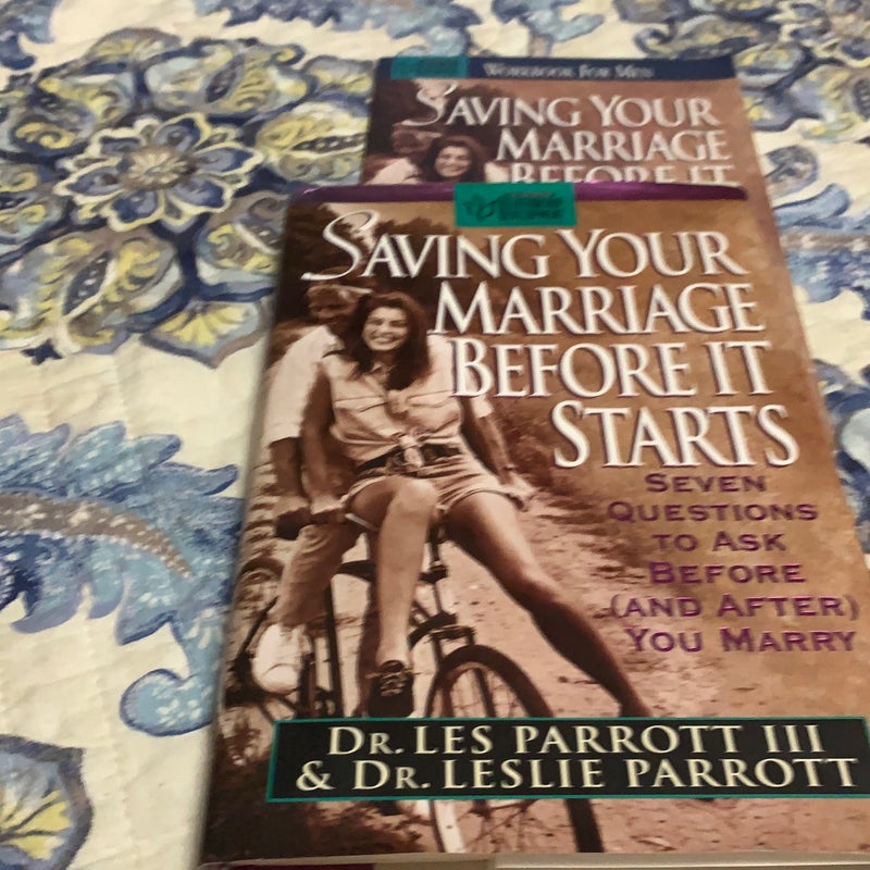 Saving Your Marriage Before it Starts