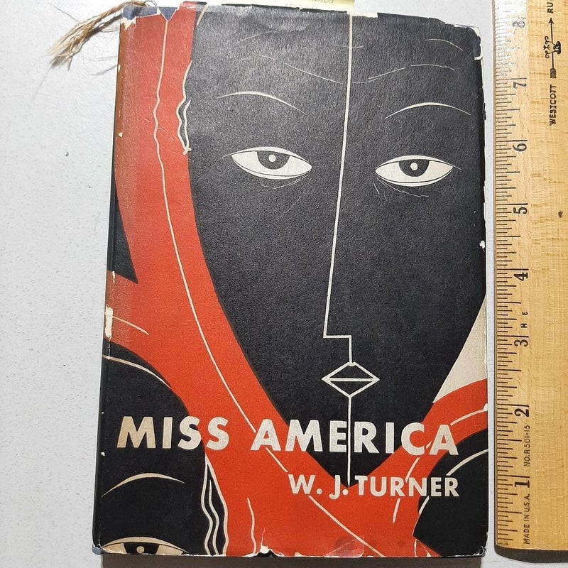 Antique 1930 Poetry, Miss America