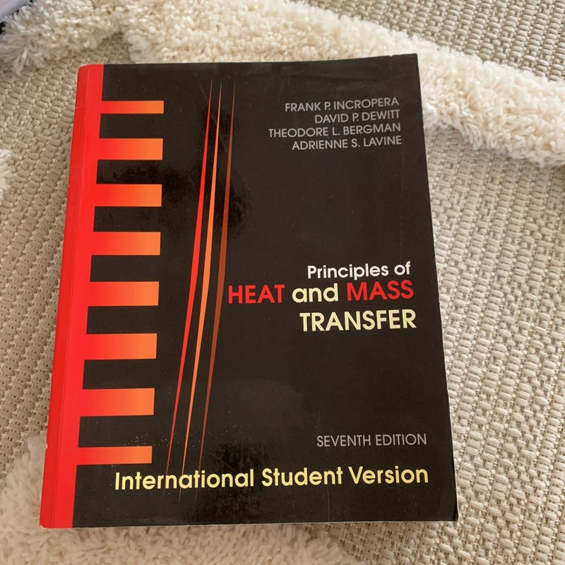 Principles of Heat and Mass Transfer