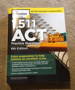 1,511 ACT Practice Questions