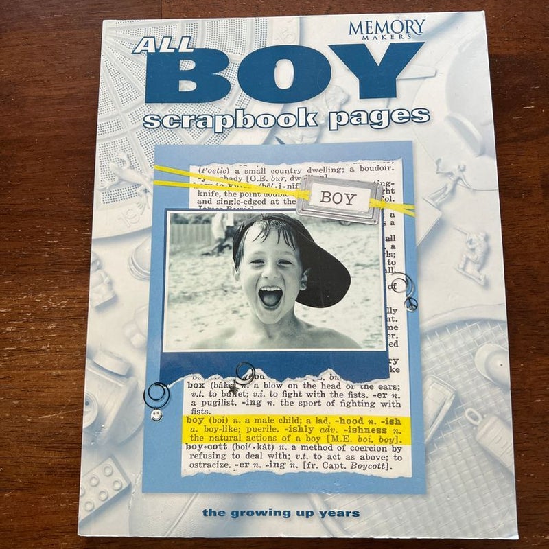 All Boy Scrapbook Pages