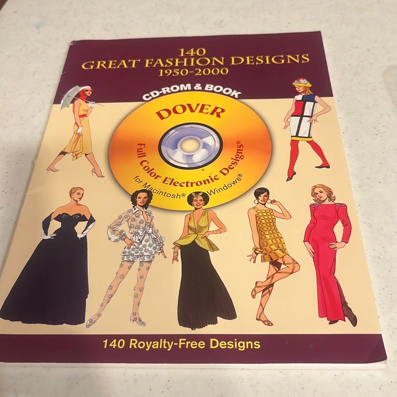 140 Great Fashion Designs, 1950-2000