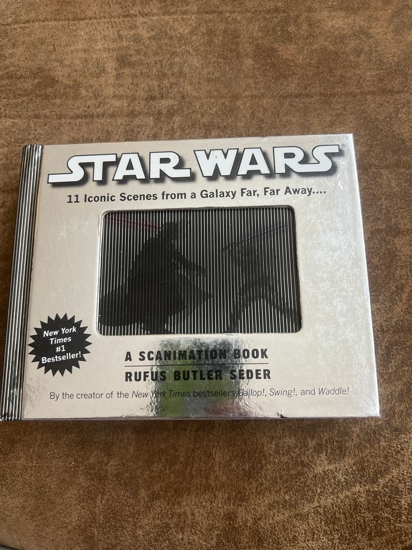 Star Wars: a Scanimation Book by Rufus Butler Seder, Hardcover