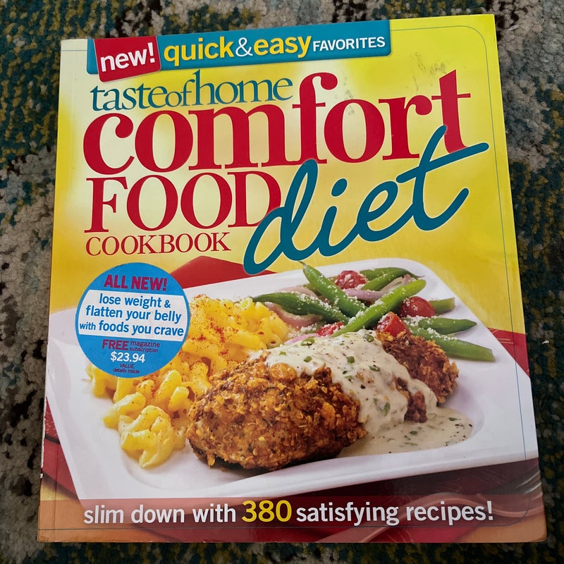 Comfort Food Diet Cookbook