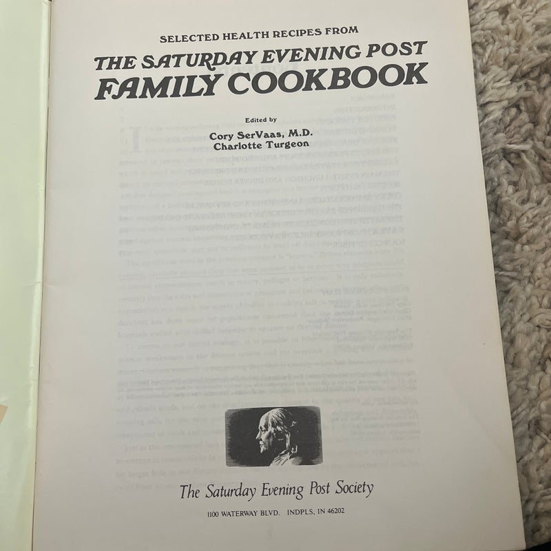 The Saturday Evening Post Family Cookbook