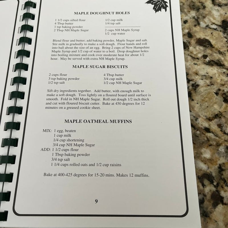 New Hampshire Maple Recipes 