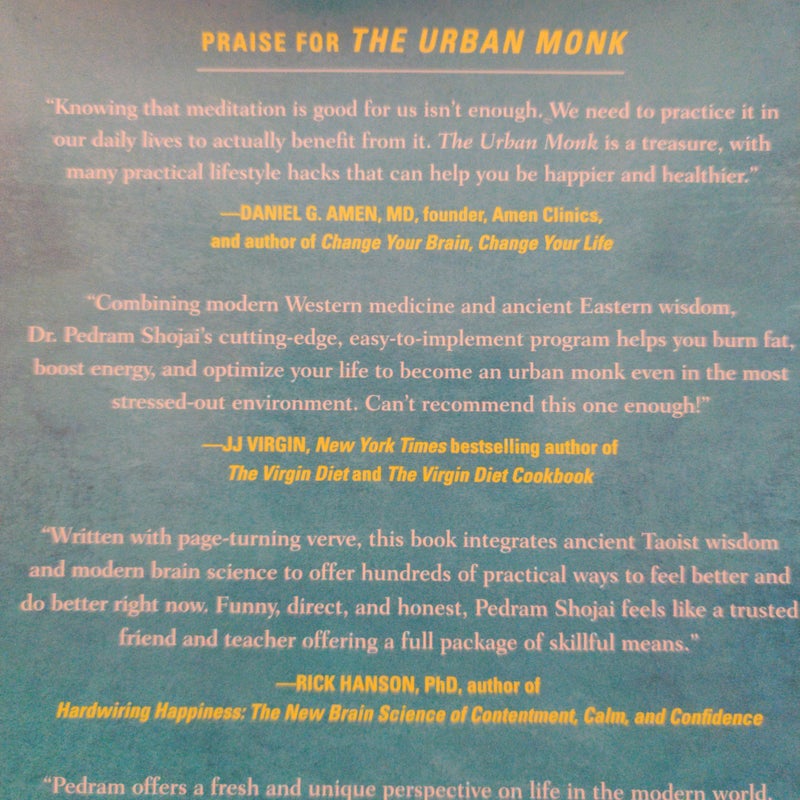 The Urban Monk: Eastern Wisdom and Modern by Shojai, Pedram