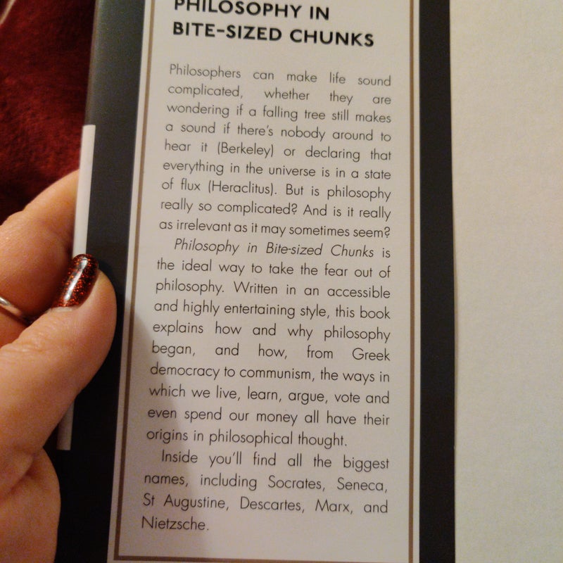 Philosophy in Bite-Sized Chunks