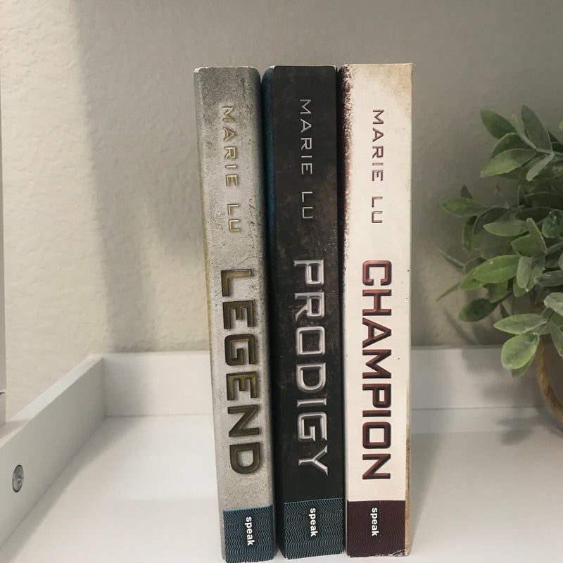 LEGEND TRILOGY (3 books) 