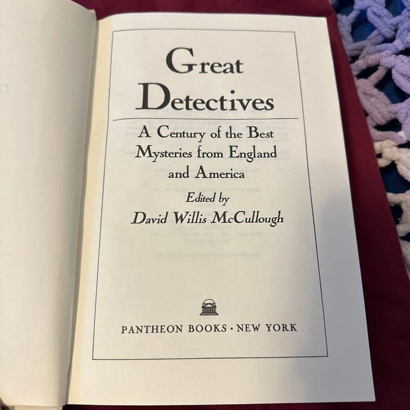 Great detectives
