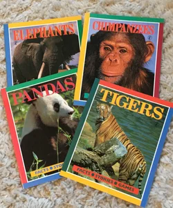 Tigers, Chimpanzees, Elephants & Pandas