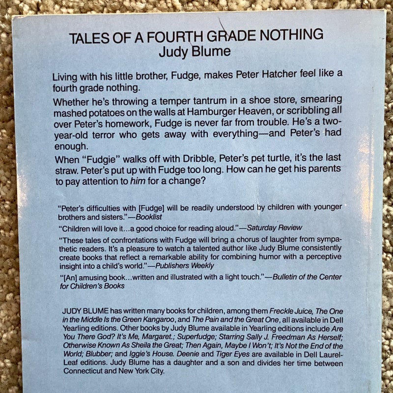 Tales of a Fourth Grade Nothing