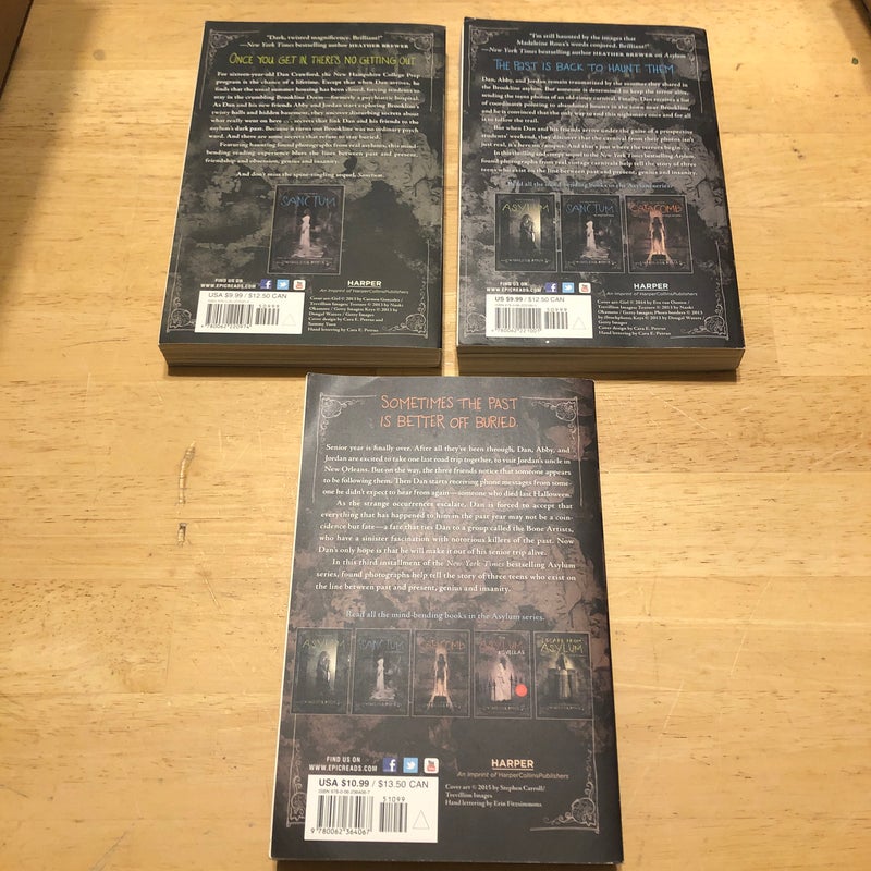 Asylum series 3 book set