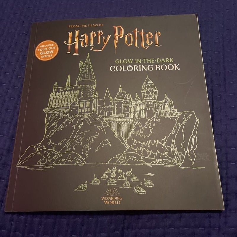 Harry Potter Glow in the Dark Coloring Book