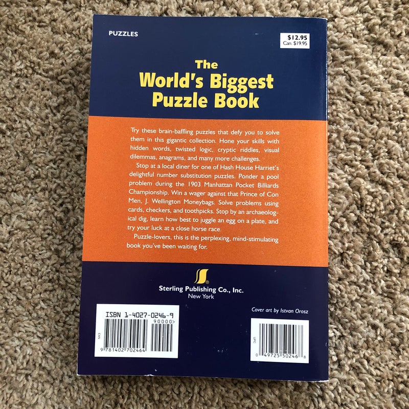 The World's Biggest Puzzle Book