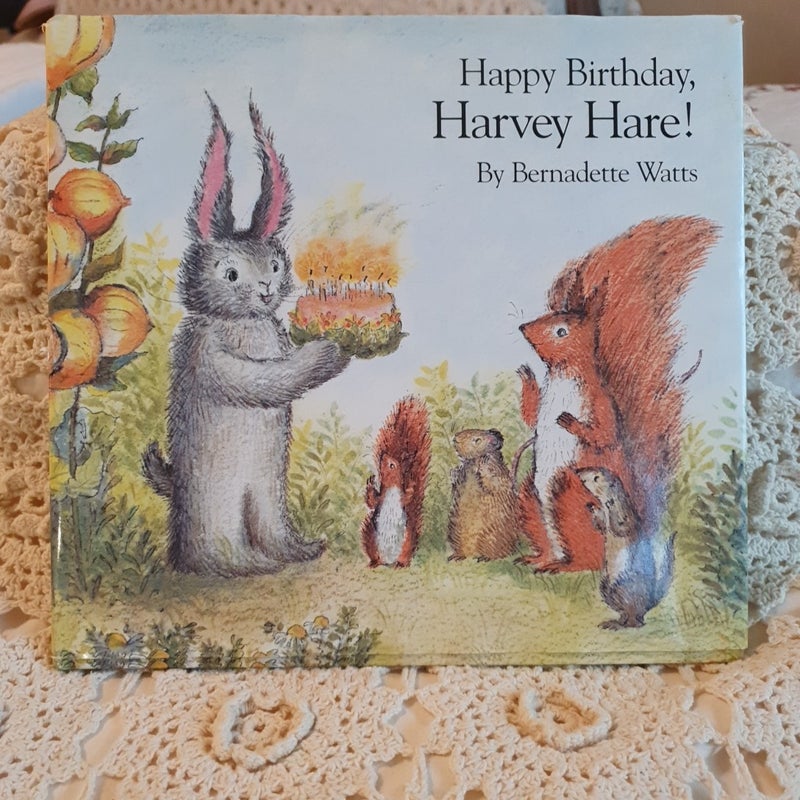 Happy Birthday, Harvey Hare!