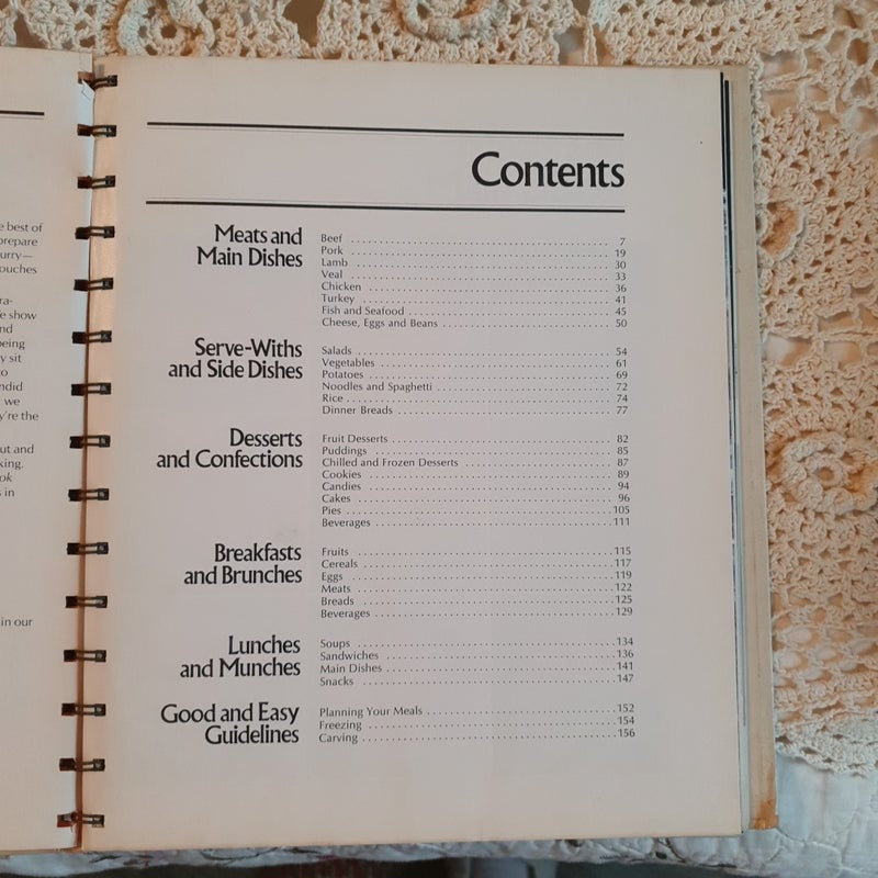 Betty Crocker's Good and Easy Cookbook