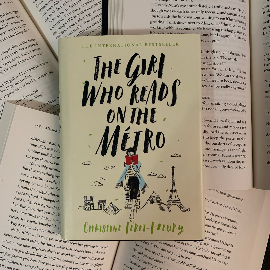 The Girl Who Reads on the Métro