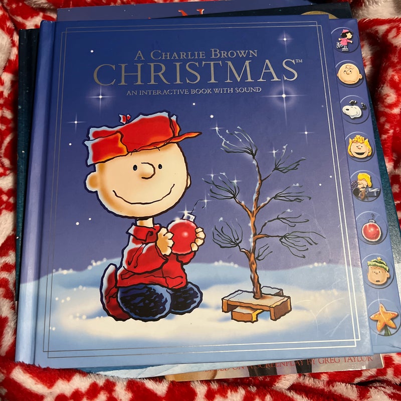 A Charlie Brown Christmas interactive book 2008