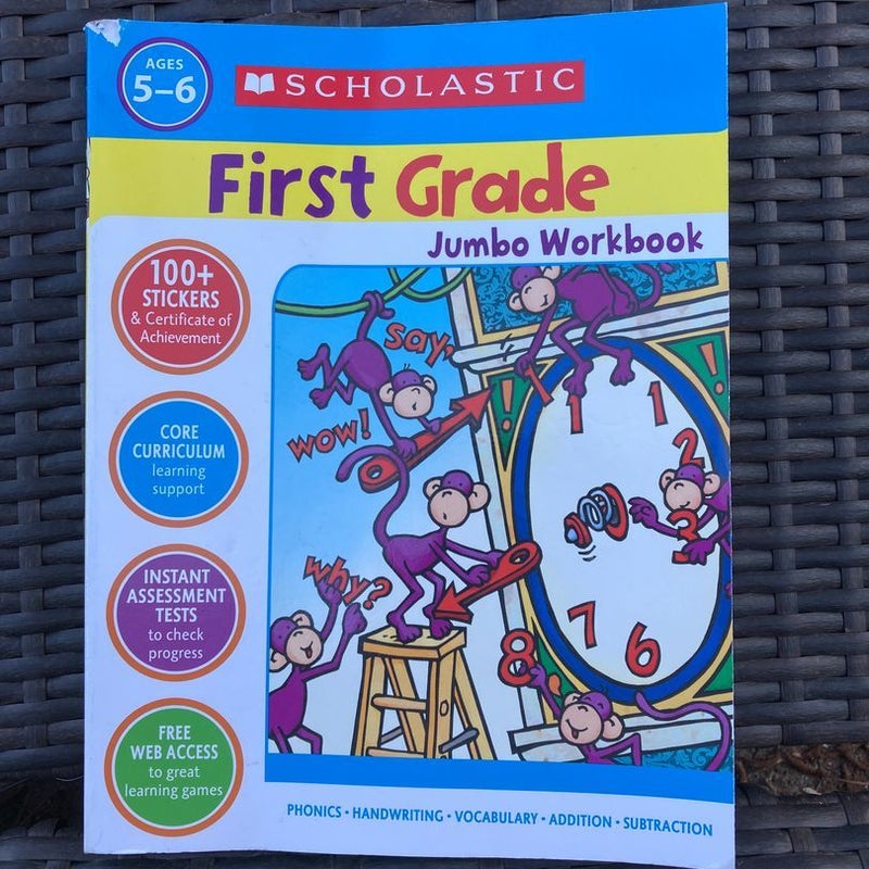 Jumbo Workbook First Grade